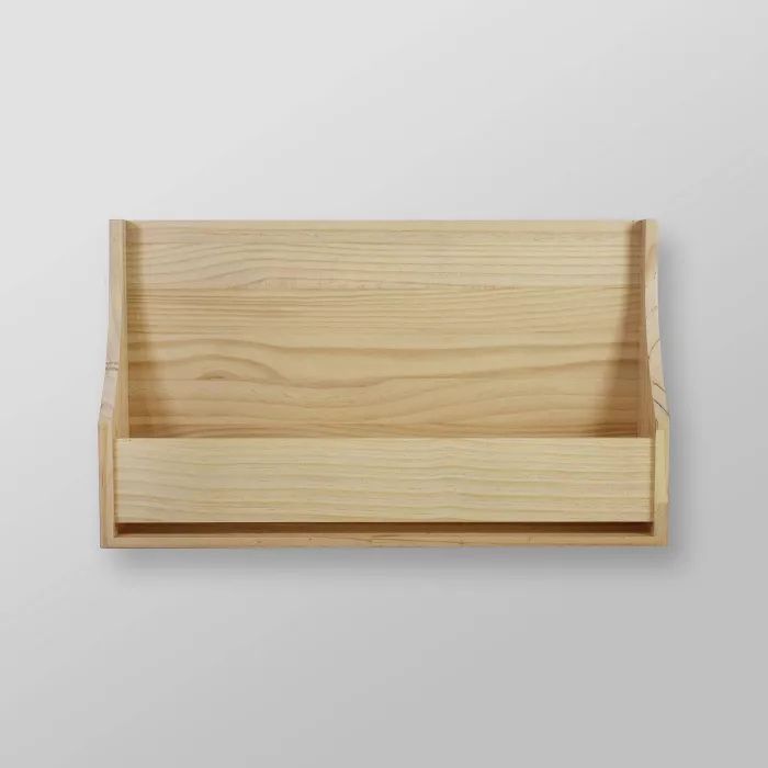 Wood Book Shelf Natural - Pillowfort™ | Target