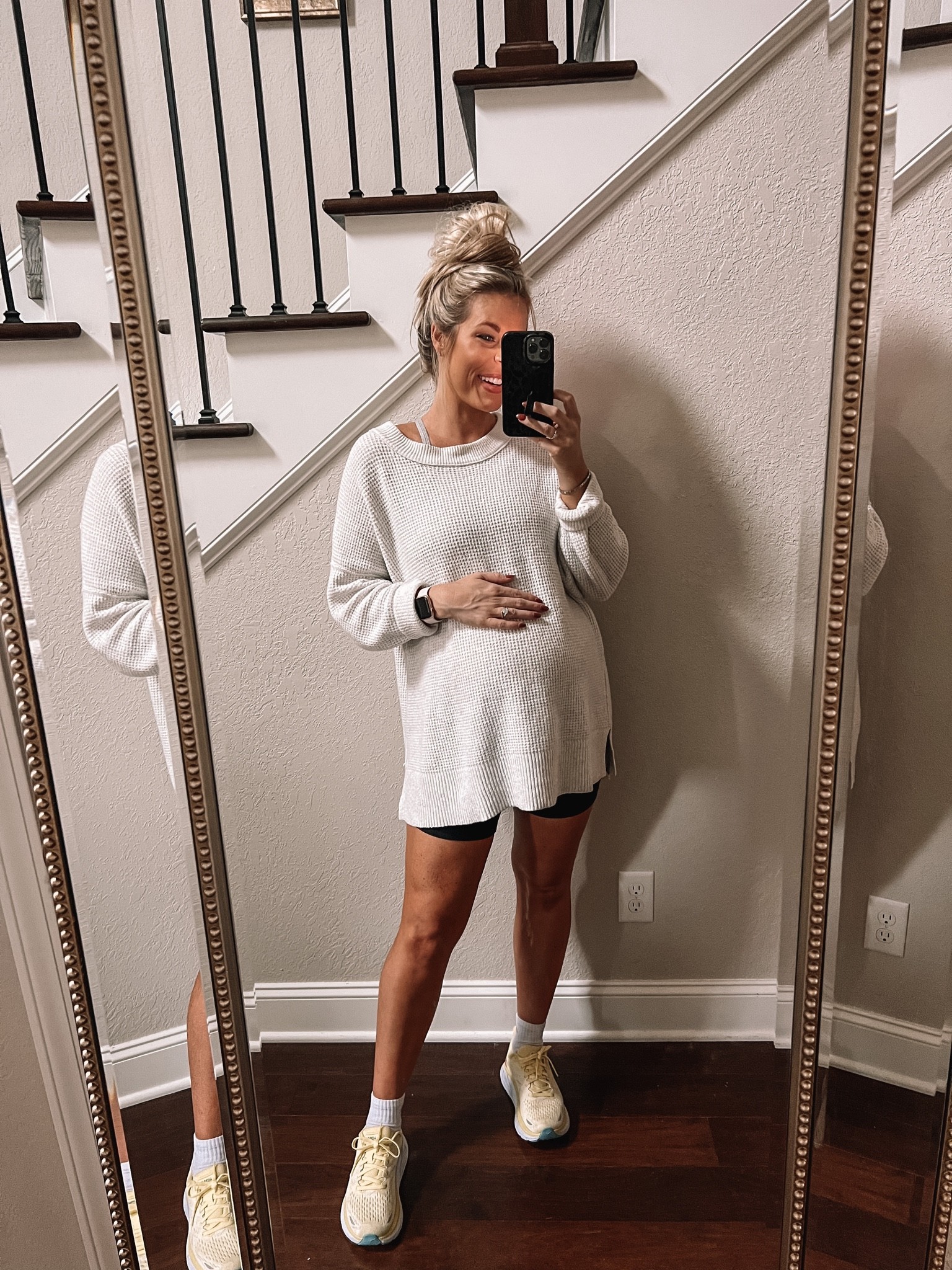 AE Oversized Waffle Knit Sweater