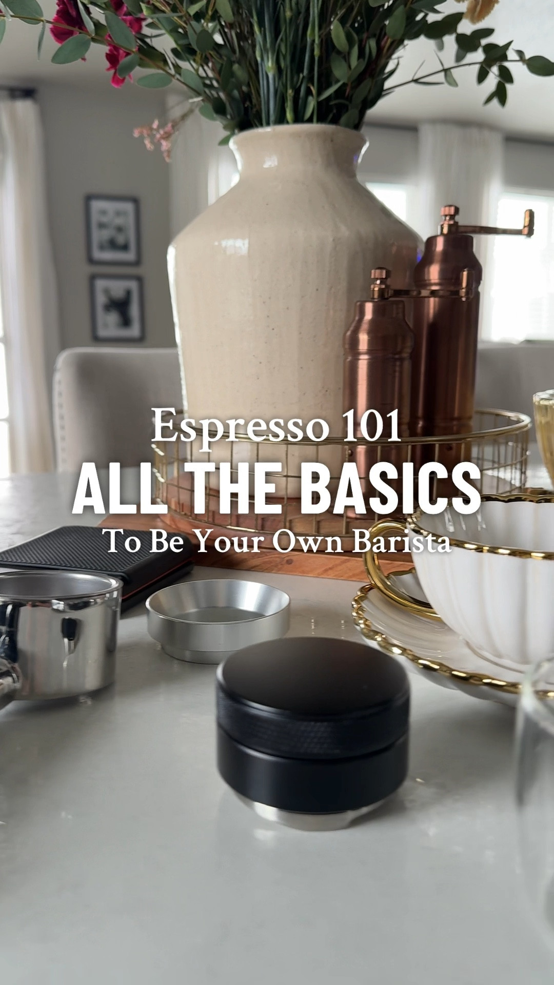 Espresso 101: because becoming your own barista is a LOT to learn! Here’s a few tips, tools and tricks I’ve learned the hard way so you don’t have to! #espresso #athomecoffee #espressoforbeginners #baristabasics 

#LTKHome #LTKWatchNow