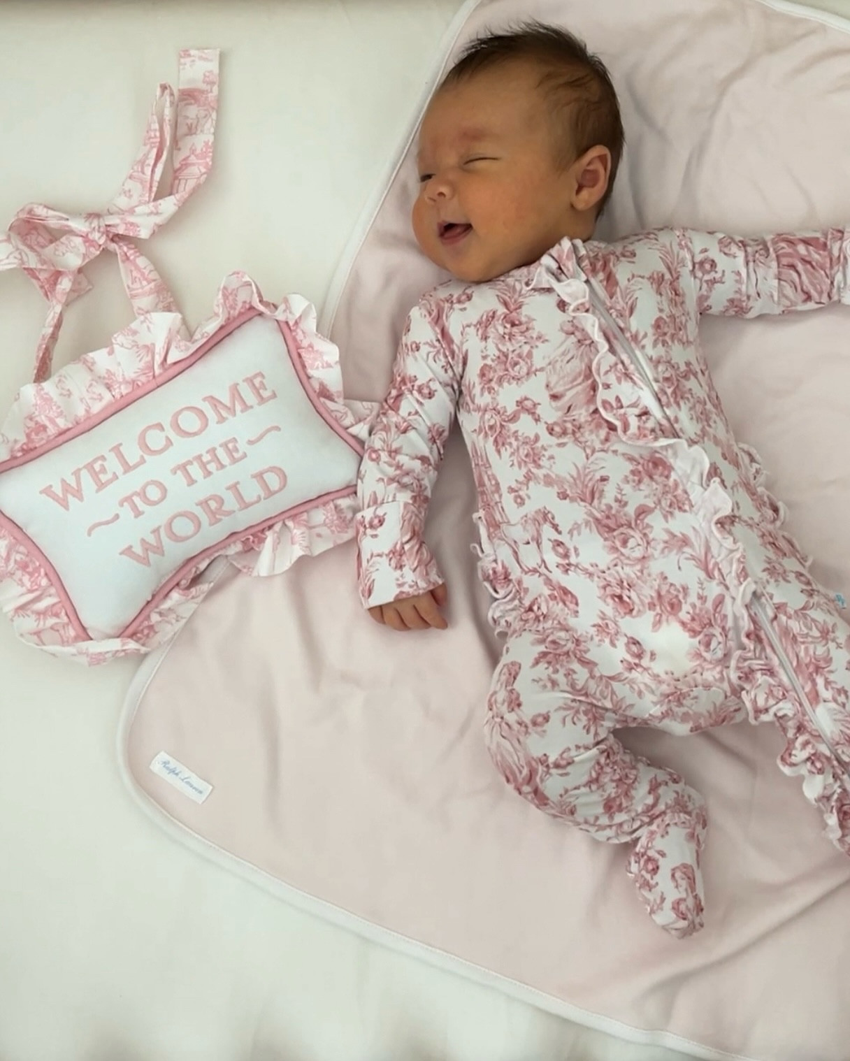 Cutest baby girl onsie and blanket 🎀💓

#LTKBaby #LTKGiftGuide #LTKKids