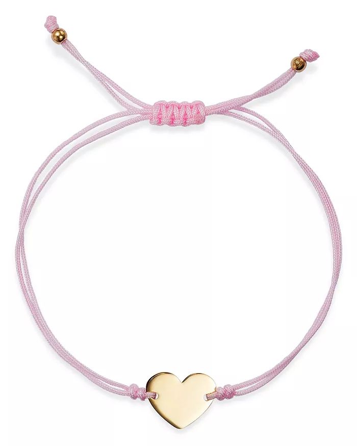 14K Yellow Gold Polished Heart Cord Bolo Bracelet - 100% Exclusive | Bloomingdale's (US)
