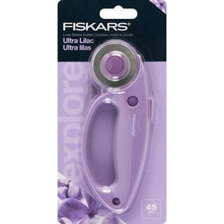 Fiskars® 45mm Ultra Lilac Loop Rotary Cutter | 6.61" x 2.68" | Michaels® | Michaels Stores