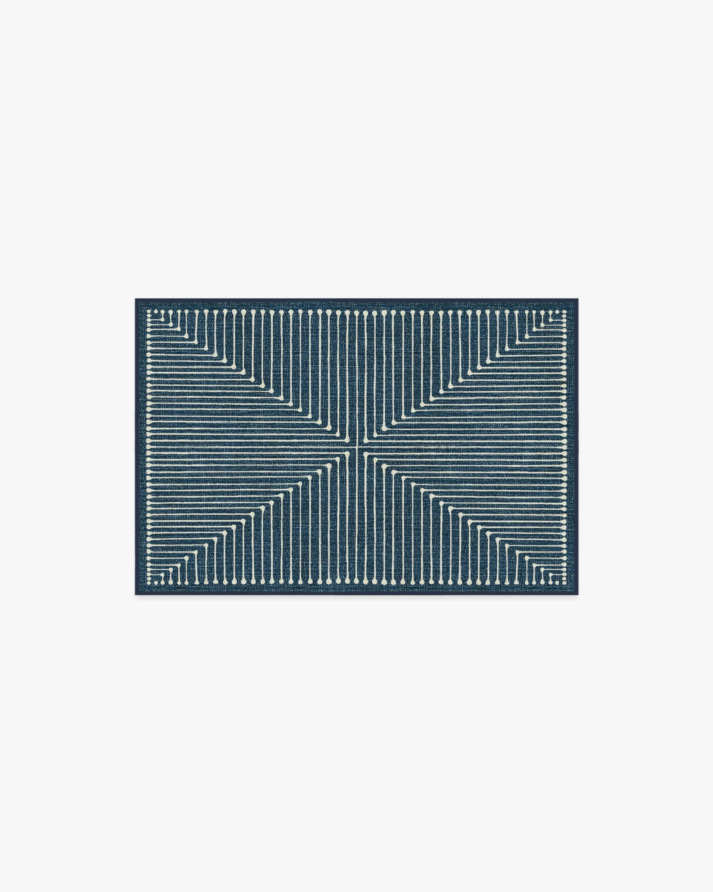 Inkdrop Lapis Blue Rug by Jonathan Adler | Ruggable | Ruggable