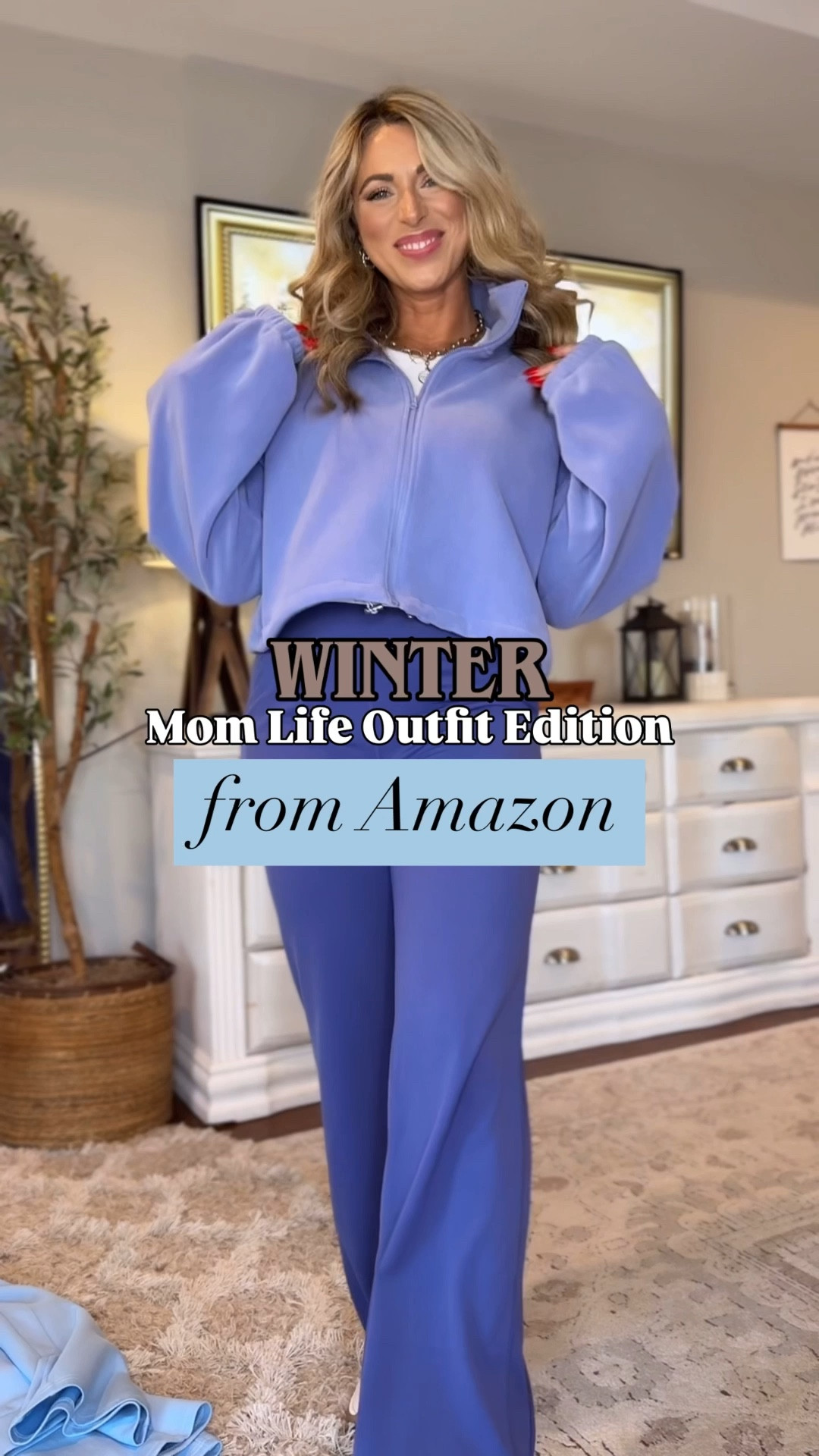 Easy stay at home outfits whether you are hanging out for the holidays or you need some work from home outfits that are cute and comfy! I got you covered 🤗

Winter outfits, casual outfits, outfit inspo, weekend outfits, busy mom style, ootd, Amazon fashion, affordable style, activewear, fit mom style, sweat suit

#LTKActive #LTKmomlife #LTKootd