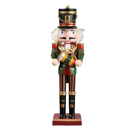 Soldier Nutcracker Figure Christmas Ornament Adorable Appearance Puppet Toy Desktop Fireplace Fall Decoration | Walmart (US)