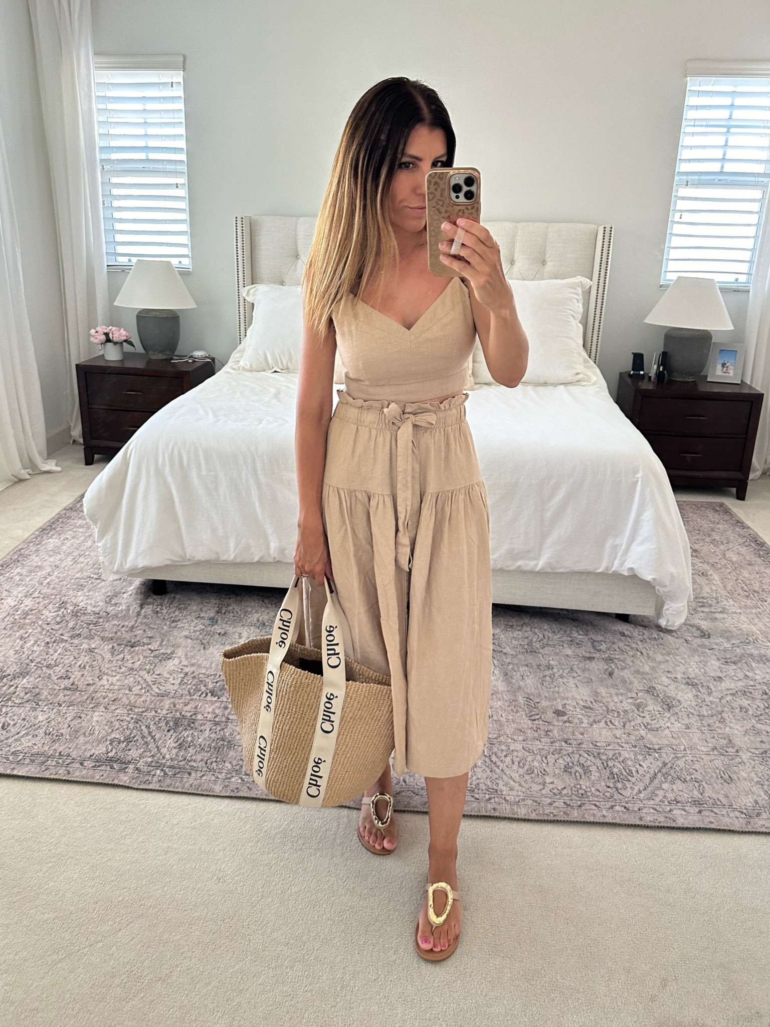 Summer set from Target on clearance! Looks cute styled together or separate to create lots of outfits! Wearing a size small in both top and bottom 🤎


#targetstyle #targetfind #outfitidea #summerstyle #linen #outfit #salealert #ootd #vacationoutfit #affordablestyle #summer #chloe 

#LTKStyleTip #LTKFindsUnder50 #LTKSaleAlert