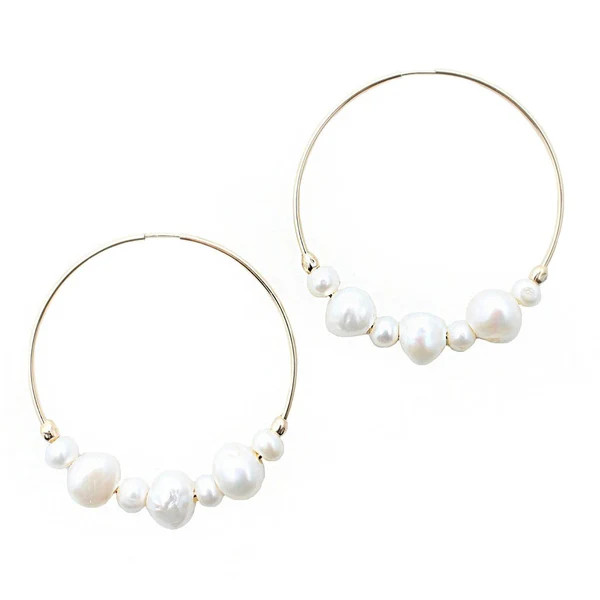 Tefnut Pearl Earrings | Montce