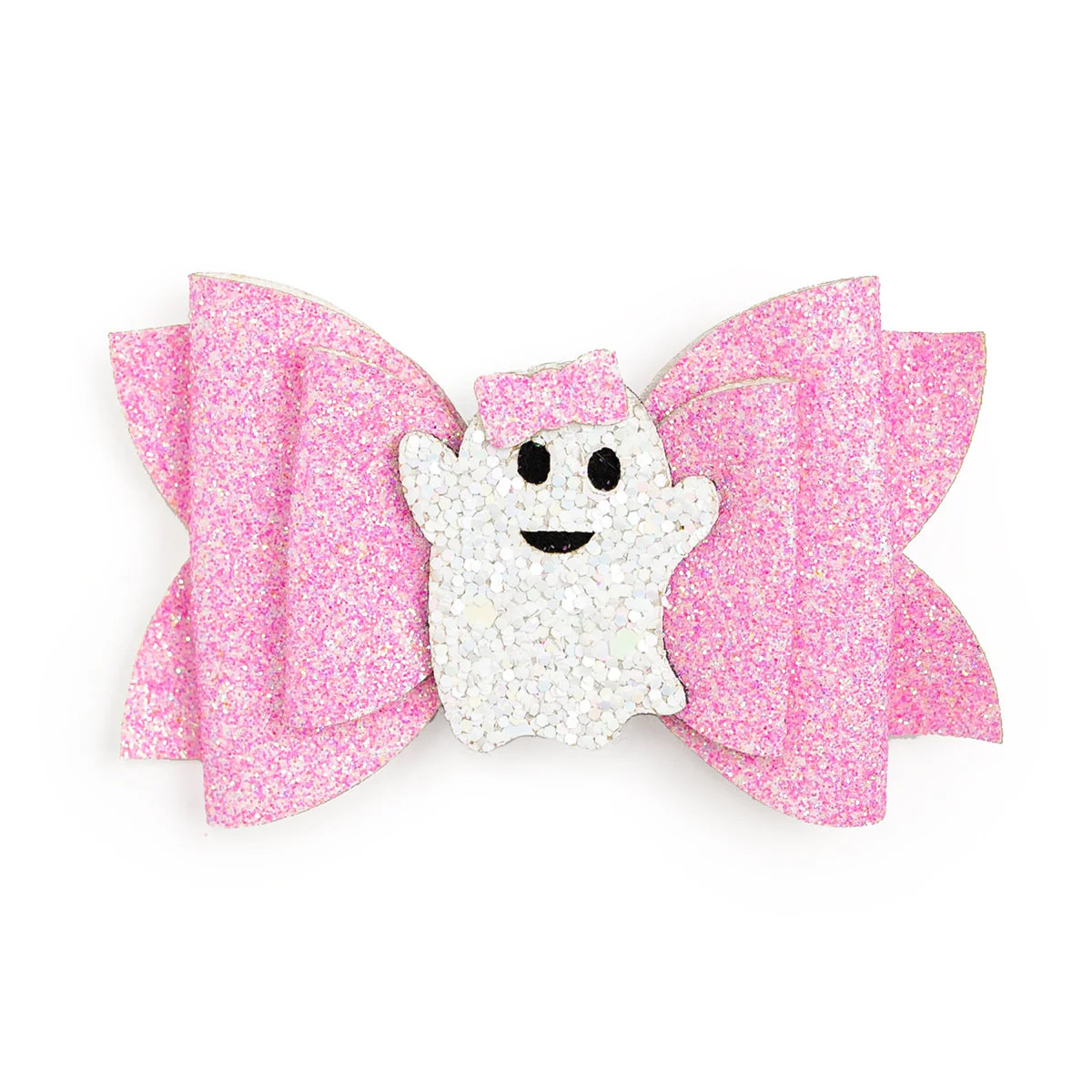 Girly Ghost Halloween Bow Clip | Sweet Wink
