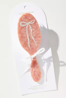 Solar Eclipse Handpainted Acetate Hair Brush | Anthropologie (US)