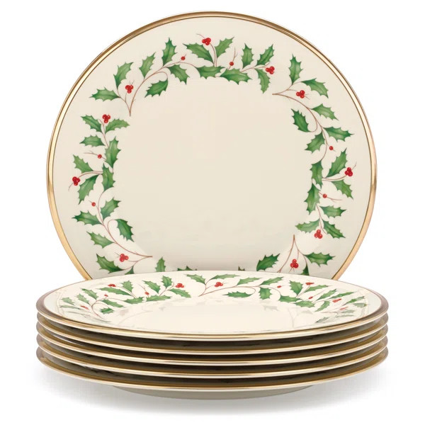 Lenox Holiday 10.5" Dinner Plate (Set of 6) | Wayfair North America