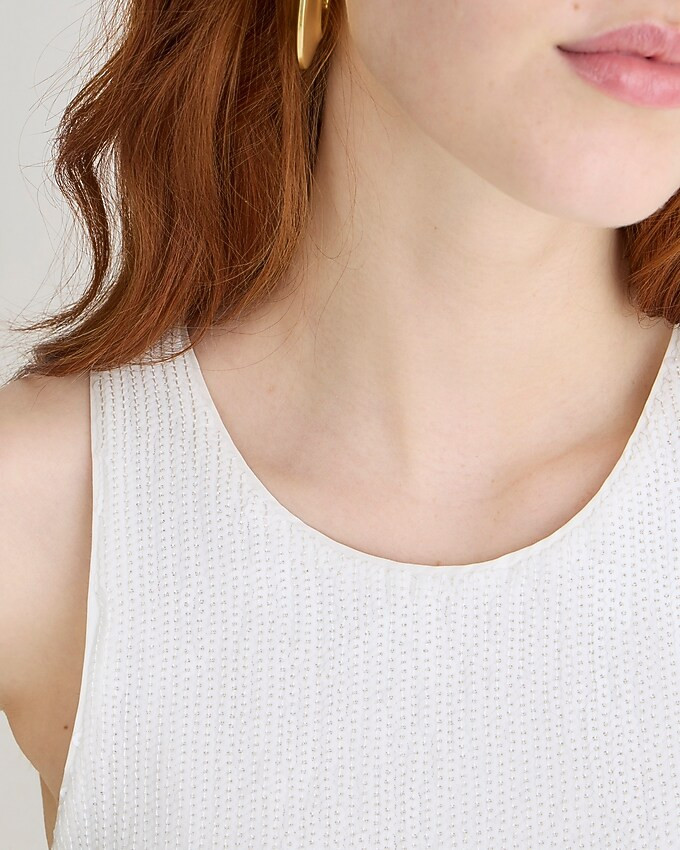 Collection fringe-trim sheath dress in sequin | J. Crew US