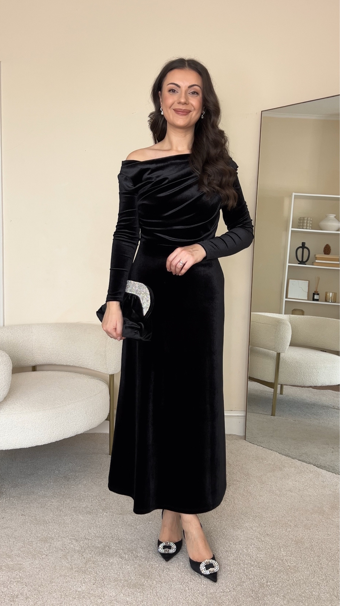 Holiday party outfit. Dress is River Island, wearing size UK8. 

#LTKpartywear #LTKstyletip #LTKCyberWeek