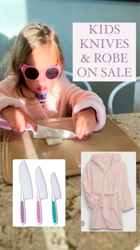 Adorable kids robes on sale, super soft & comfy - up to 50% off! Would make excellent holiday gifts or a fun Halloween surprise. We’ve used these kids knives for 2 years and they’re great! Super safe and work very well. 

Toddler, kids, boys, girls, boy, girl, kitchen, lunch, school, sale, affordable, comfy, style, GAP, amazon find, home, mom life #kids #kitchen #sale #amazonfind 

#LTKsalealert #LTKkids #LTKunder50