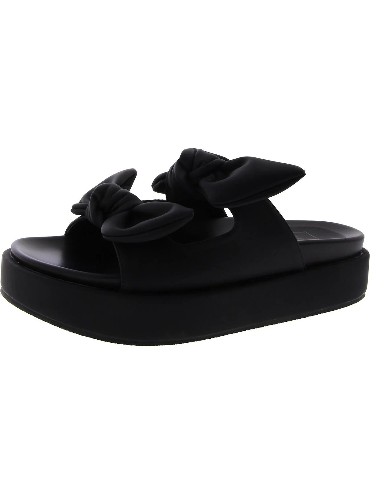 Kiki Womens Faux Leather Slide Sandals | Shop Simon