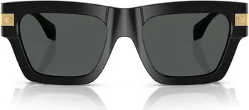 Versace 55mm Rectangular Sunglasses | Nordstrom | Nordstrom