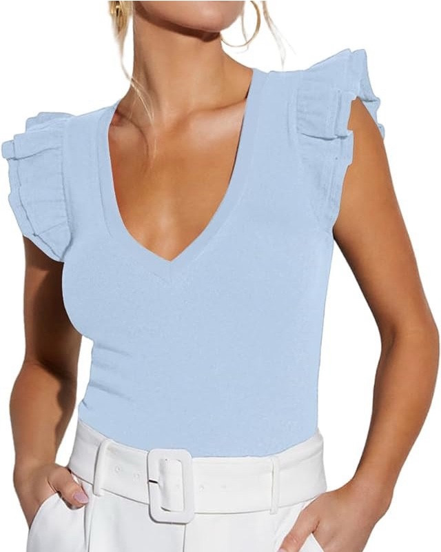 Not only does it come in so many gorgeous colors, this #fittedtee has the right amount of stretch to hug your body in all the right places - for less than $25!

#LTKFindsUnder50 #LTKSaleAlert #LTKStyleTip