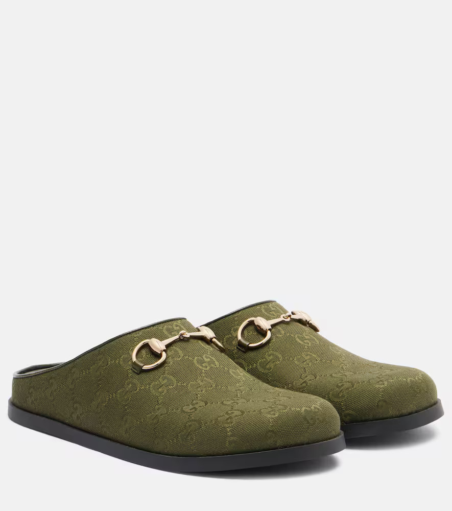 Gucci New Sol GG canvas clogs | Mytheresa (US/CA)