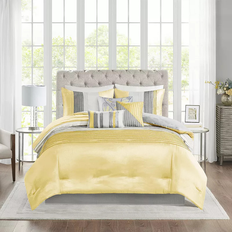 Madison Park Eastridge 7-piece Comforter Set with Throw Pillows | Kohl's