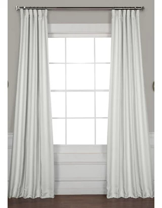 Faux Linen Blackout Curtains | Belk