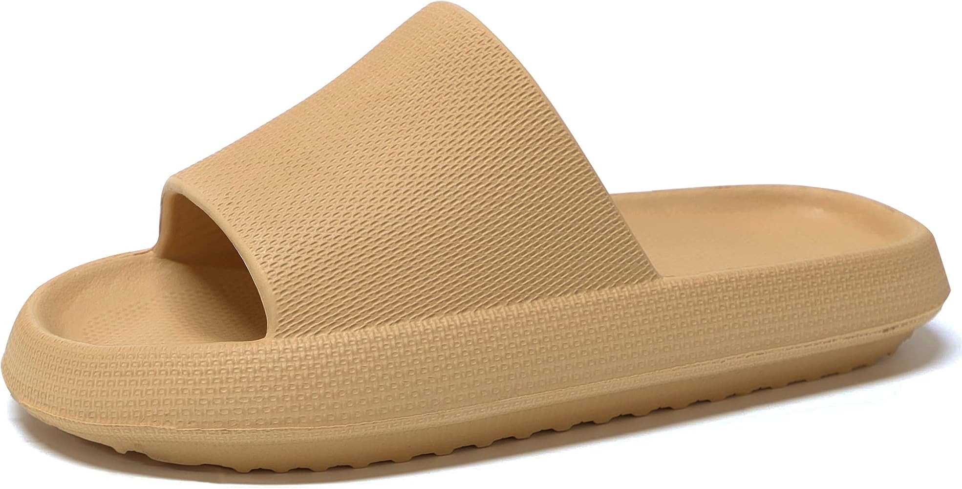 Athlefit Pillow Slides Shower Shoes Slippers Quick Drying Bathroom Sandals Soft Cushioned Extra T... | Amazon (US)