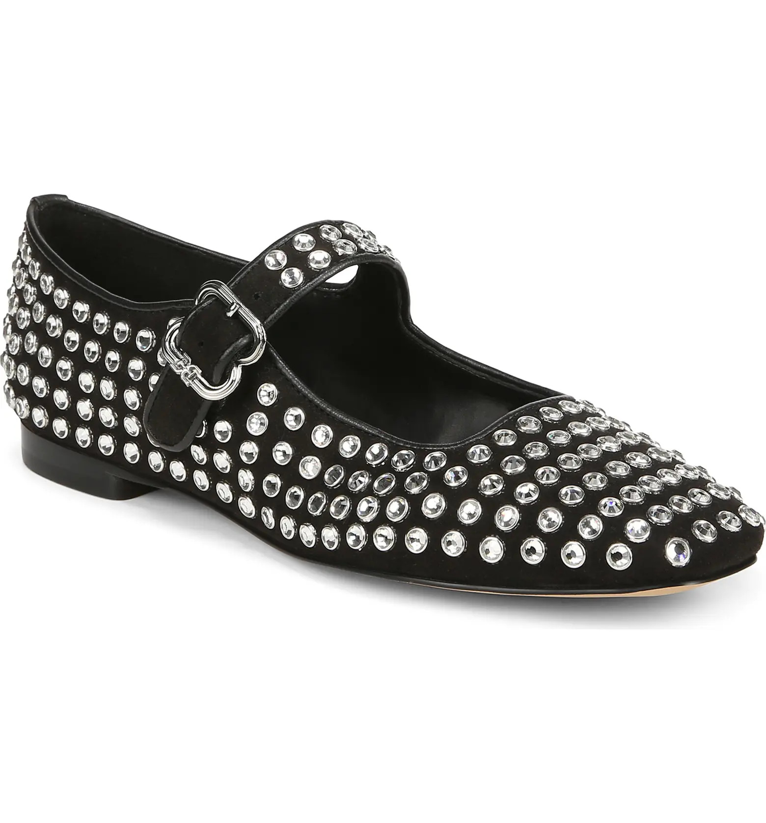 Michaela Rhinestone Mary Jane Flat (Women) | Nordstrom