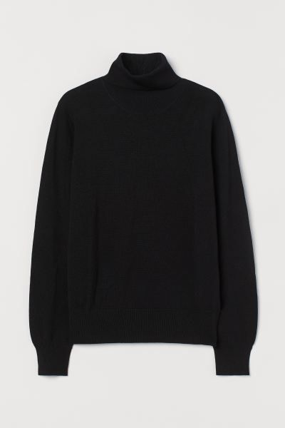 Fine-knit Turtleneck Sweater | H&M (US)