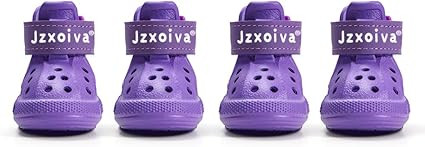 JZXOIVA Dog Shoes for Hot Pavement, Dog Booties for Large Dogs, Breathable Dog Boots & Paw Protec... | Amazon (US)
