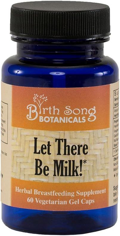 Birth Song Botanicals Let There Be Milk Lactation Supplement with Organic Blessed Thistle, Liquid... | Amazon (US)