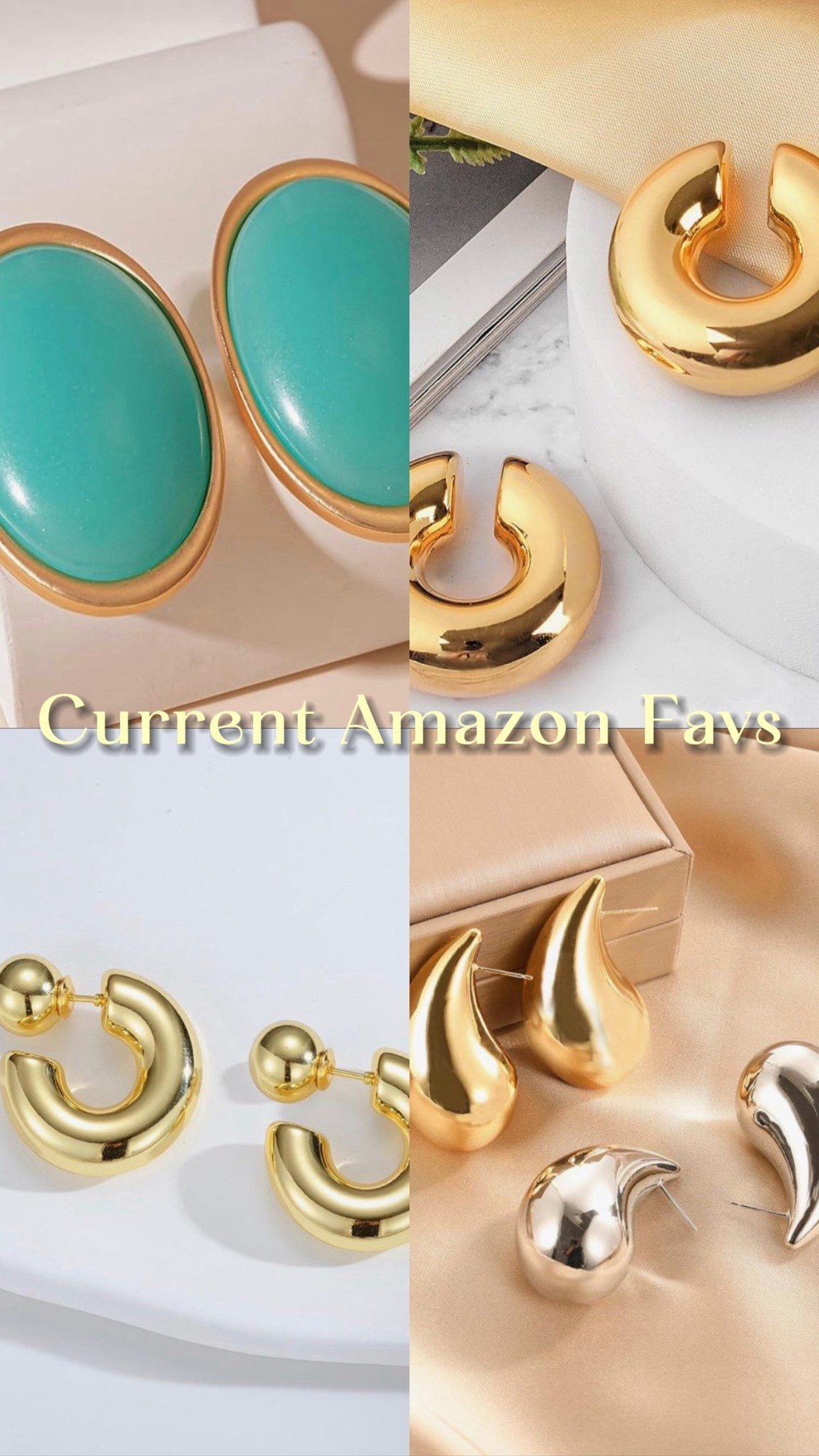 Statement earrings favs #ltkaccesories 

#LTKgrwm #LTKootd