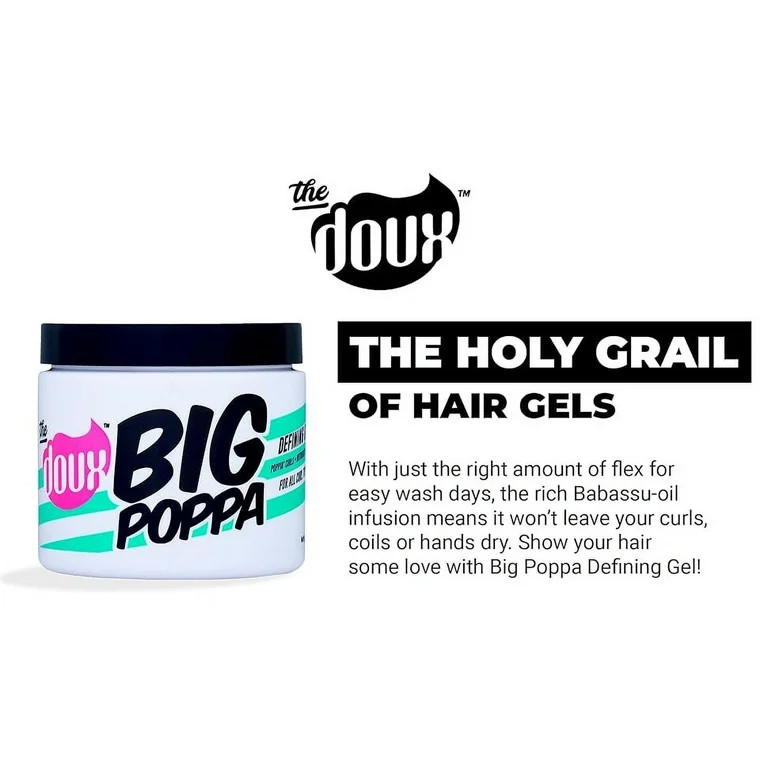 The Doux Big Poppa Defining Gel 16 oz., Curly Hair, Moisturizing | Walmart (US)