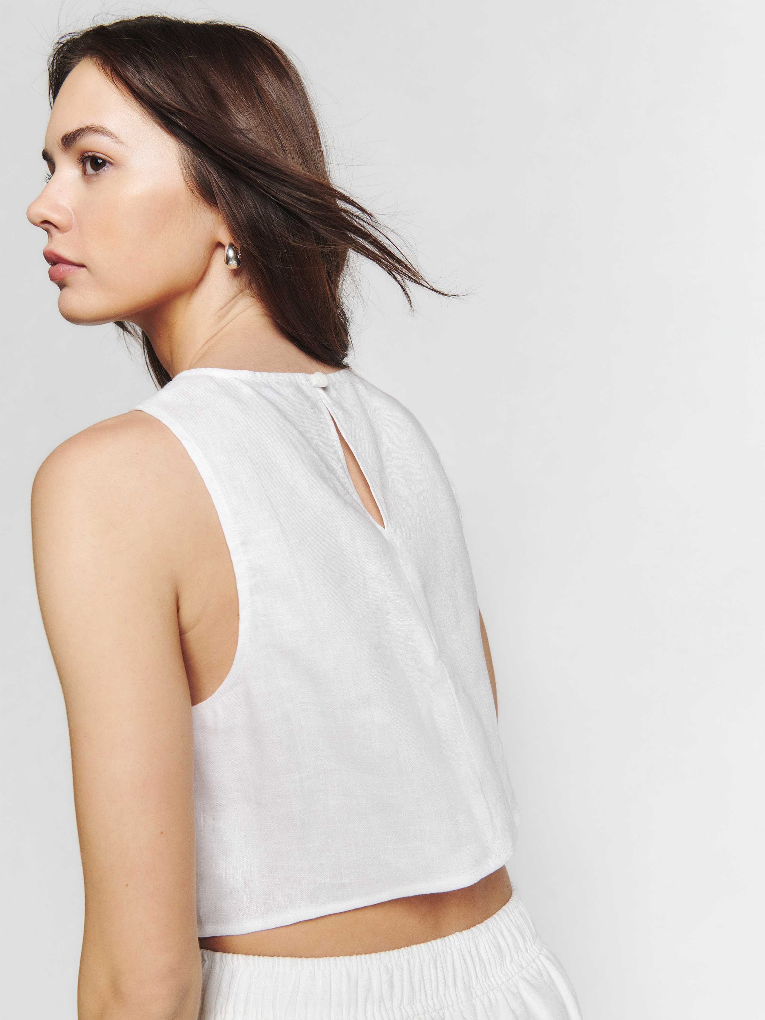 Jacinta Linen Top | Reformation (Global)
