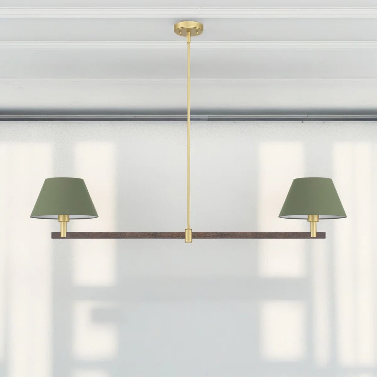 Mercer41 Nwamah 2 - Light Gold Dimmable Lamp Shade Chandelier | Wayfair | Wayfair North America