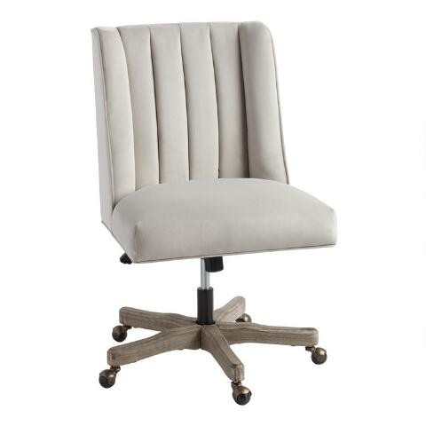 Ava Upholstered Office Chair | World Market