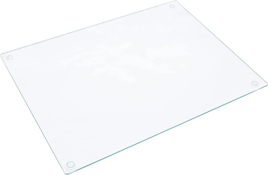 Tempered Glass Cutting Board, Extremely Durable, Long-Standing, Clear Glass, Scratch Resistant, H... | Amazon (US)