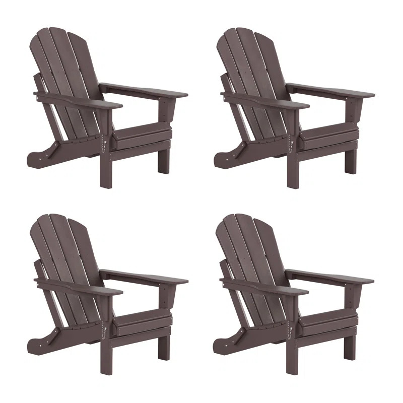 Shawnna Plastic Folding Adirondack Chair | Wayfair North America