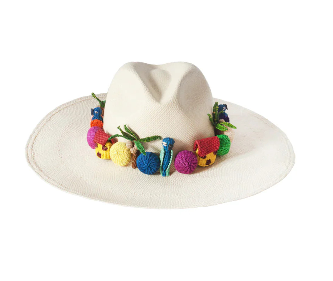 Natural White Pajarito Hat by Pájara Pinta | Support HerStory