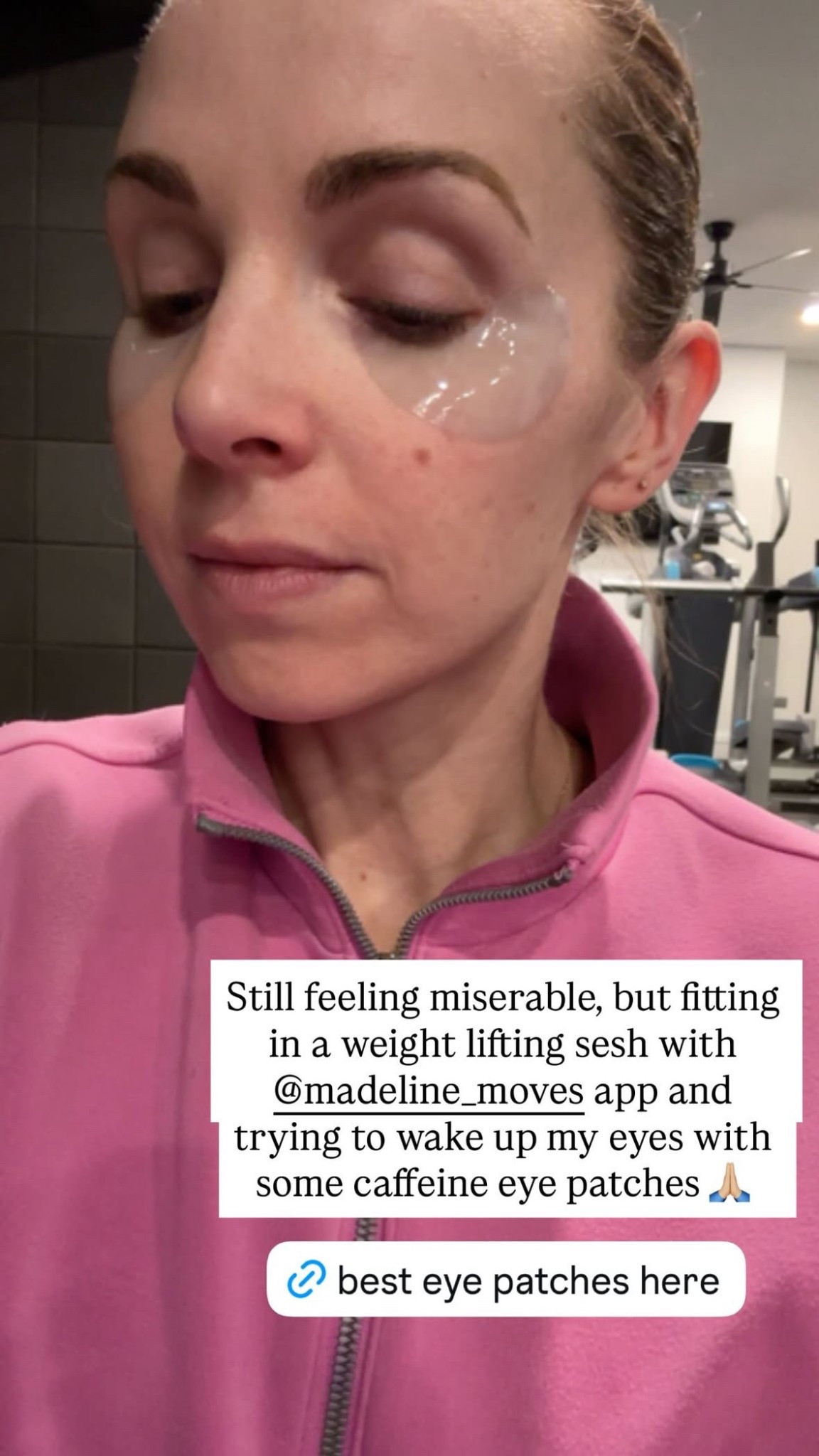 Love these eye patches! 
@amazon 
@spanx half zip is so soft! 

#LTKdayinmylife #LTKgrwm