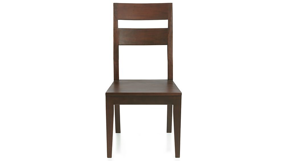 Basque Honey Wood Dining Chair | Crate & Barrel
