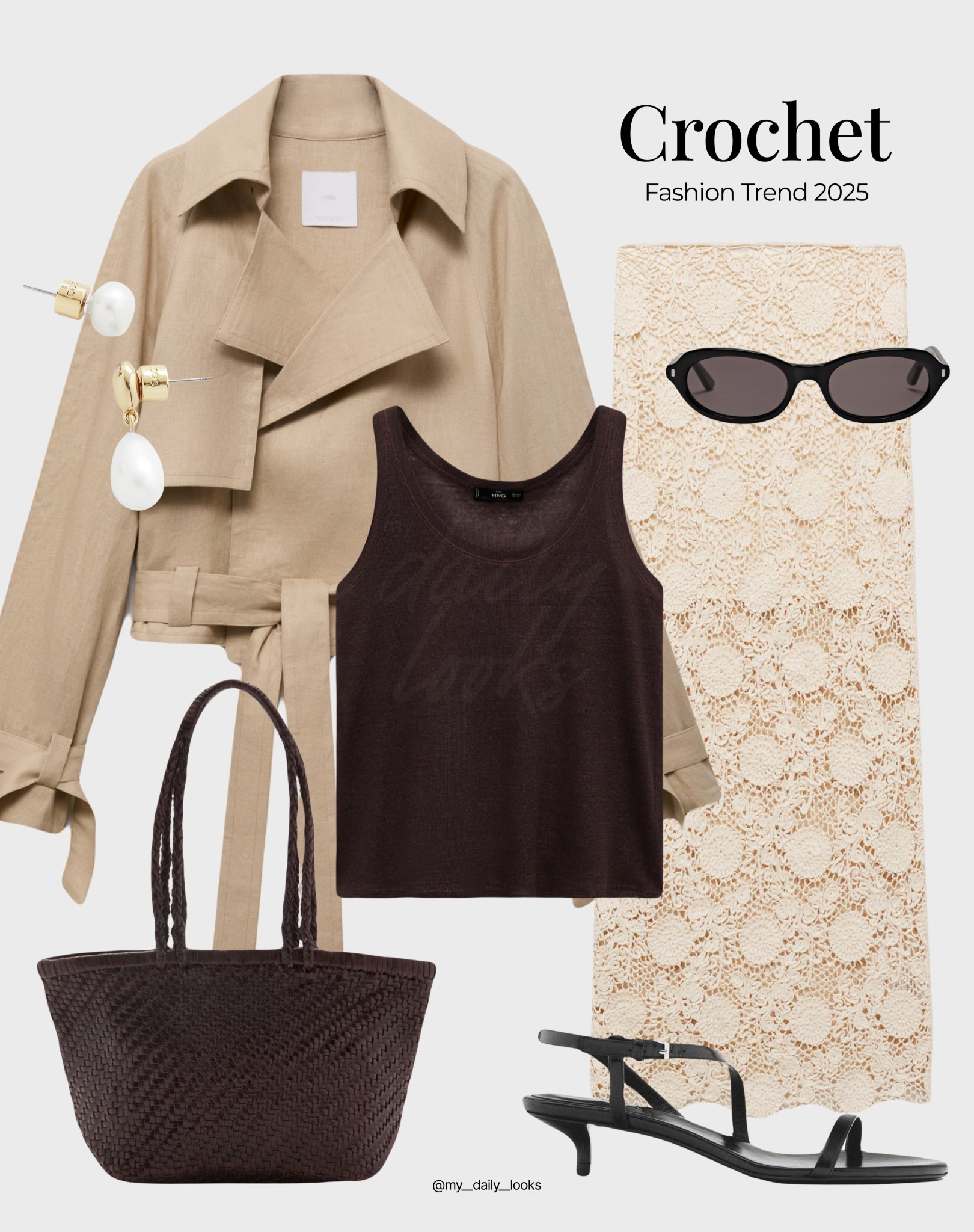 Crochet styling for spring/summer days🖤

Check out more ideas in my profile. 

Summer outfit, summer inspo, crochet jacket, crochet shorts, crochet skirt, capsule wardrobe, high street, crochet top, crochet dress, crochet cardigan, H&M new in, embroidery, embroidered top, holiday, vacation.

#LTKstyletip #LTKspring #LTKsummer