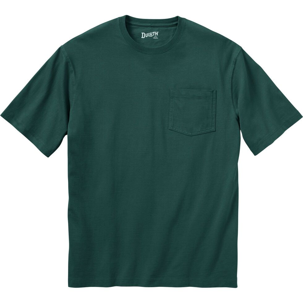 Men's Longtail T Relaxed Fit Short Sleeve Crew with Pocket | Duluth Trading Company