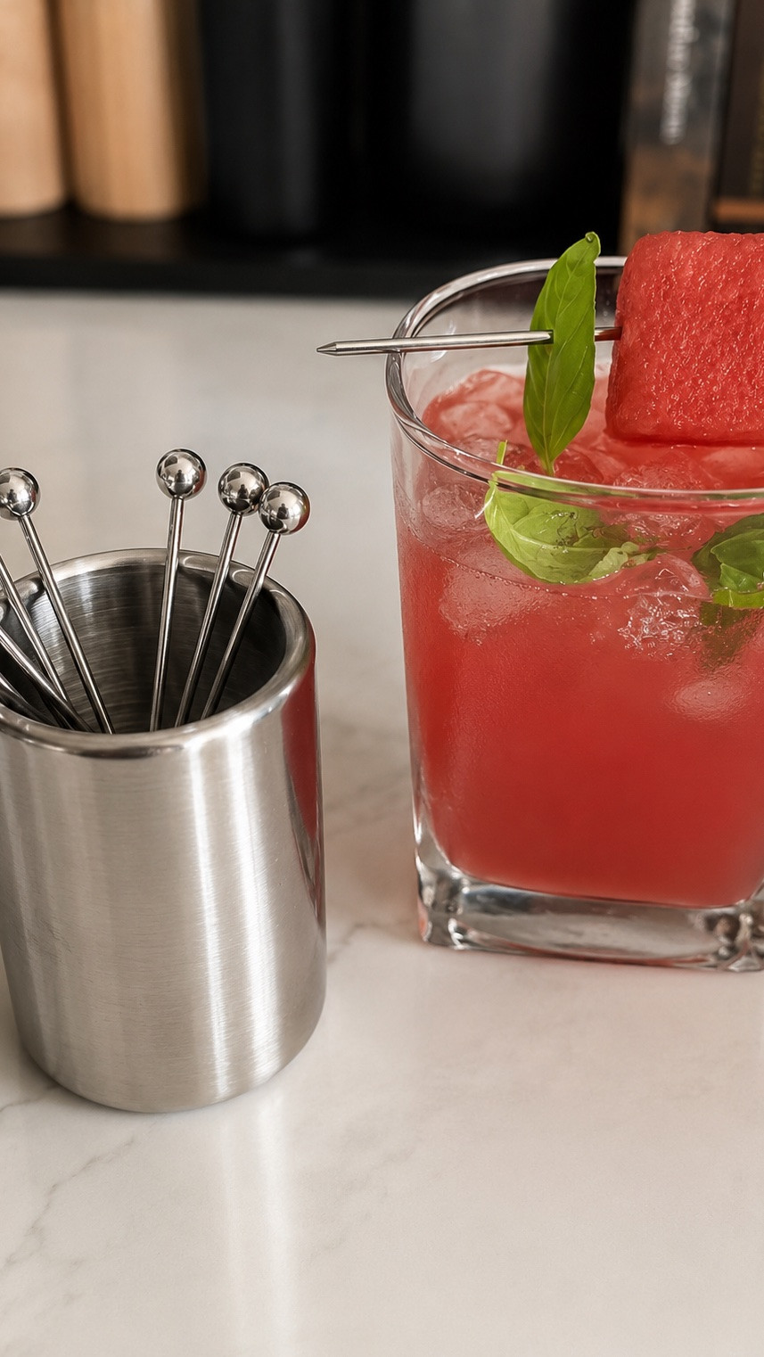 These cocktail picks are perfect for garnishes, bar carts, hosting, and making any drink feel a little more styled. 🍉✨

#LTKHome #LTKFinds #LTKStyleTip #HomeBar #BarCartStyle #CocktailHour #HostingEssentials #CocktailPicks #SummerHosting #AmazonHome #happyhour

#LTKfoodie #LTKHome