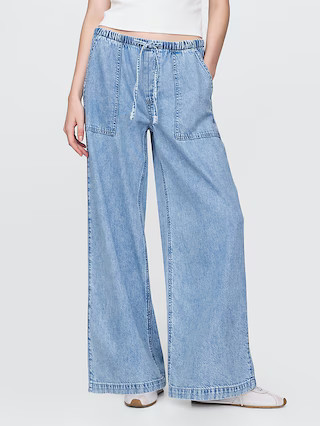 Mid Rise UltraSoft Easy Baggy Jeans | Gap (US)