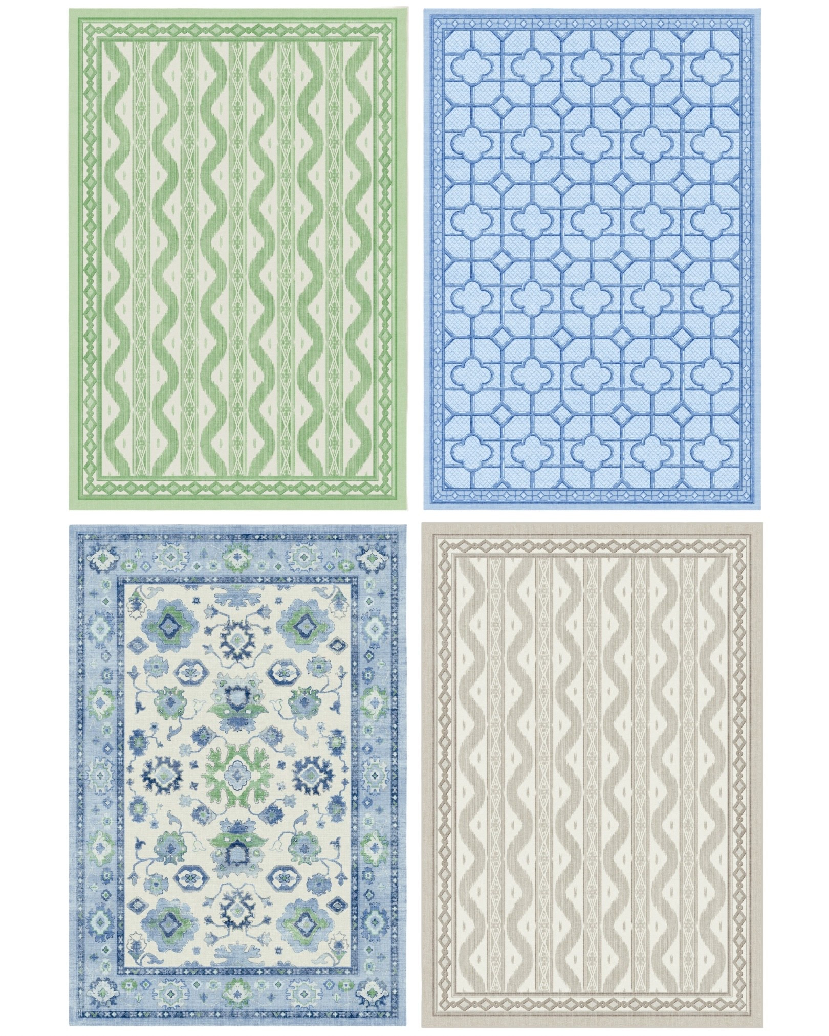 Obsessed with these new Grandmillennial washable rugs 😍😍😍

Home Decor, Ruggable, Blue and White, Oushak Rug

#LTKHome