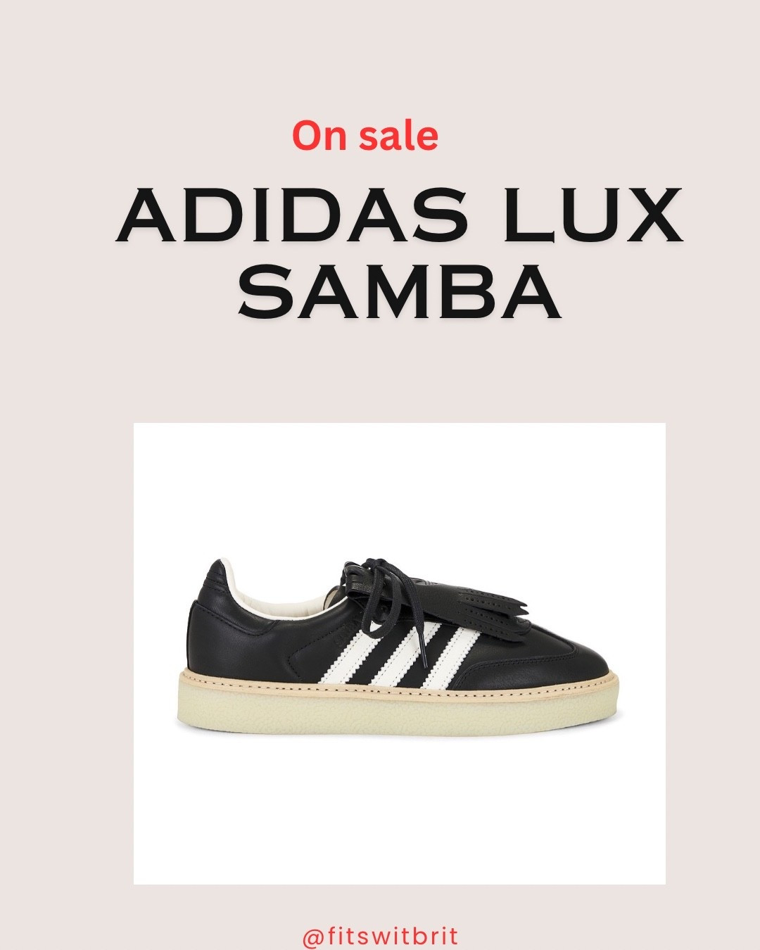 Adidas Lux Samba on sale!

#LTKSaleAlert #LTKGiftGuide