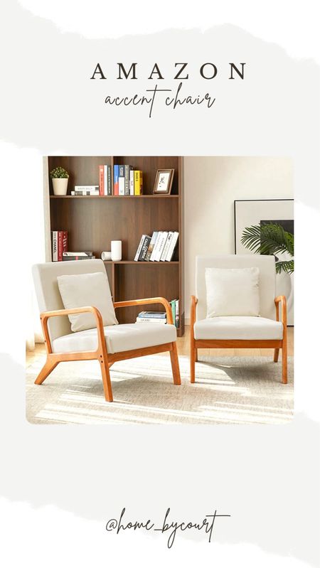Amazon accent chairs 😍 

#LTKHome #LTKGiftGuide #LTKSaleAlert