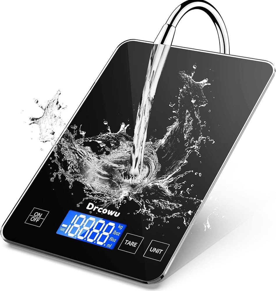 Drcowu Large Food Scale Digital, 15kg Kitchen Scales for Baking, Cooking, Keto and Meal Prep, Wei... | Amazon (CA)