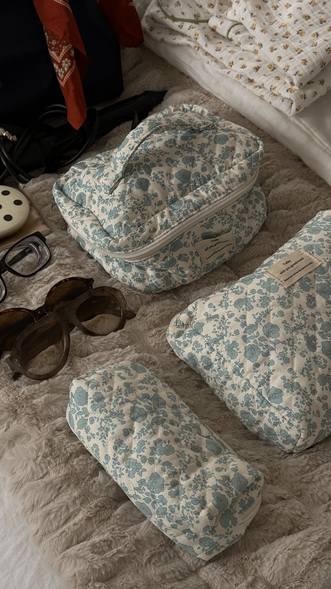 Love these little cotton makeup/travel bags! 

#LTKHome #LTKselfcare #LTKgrwm