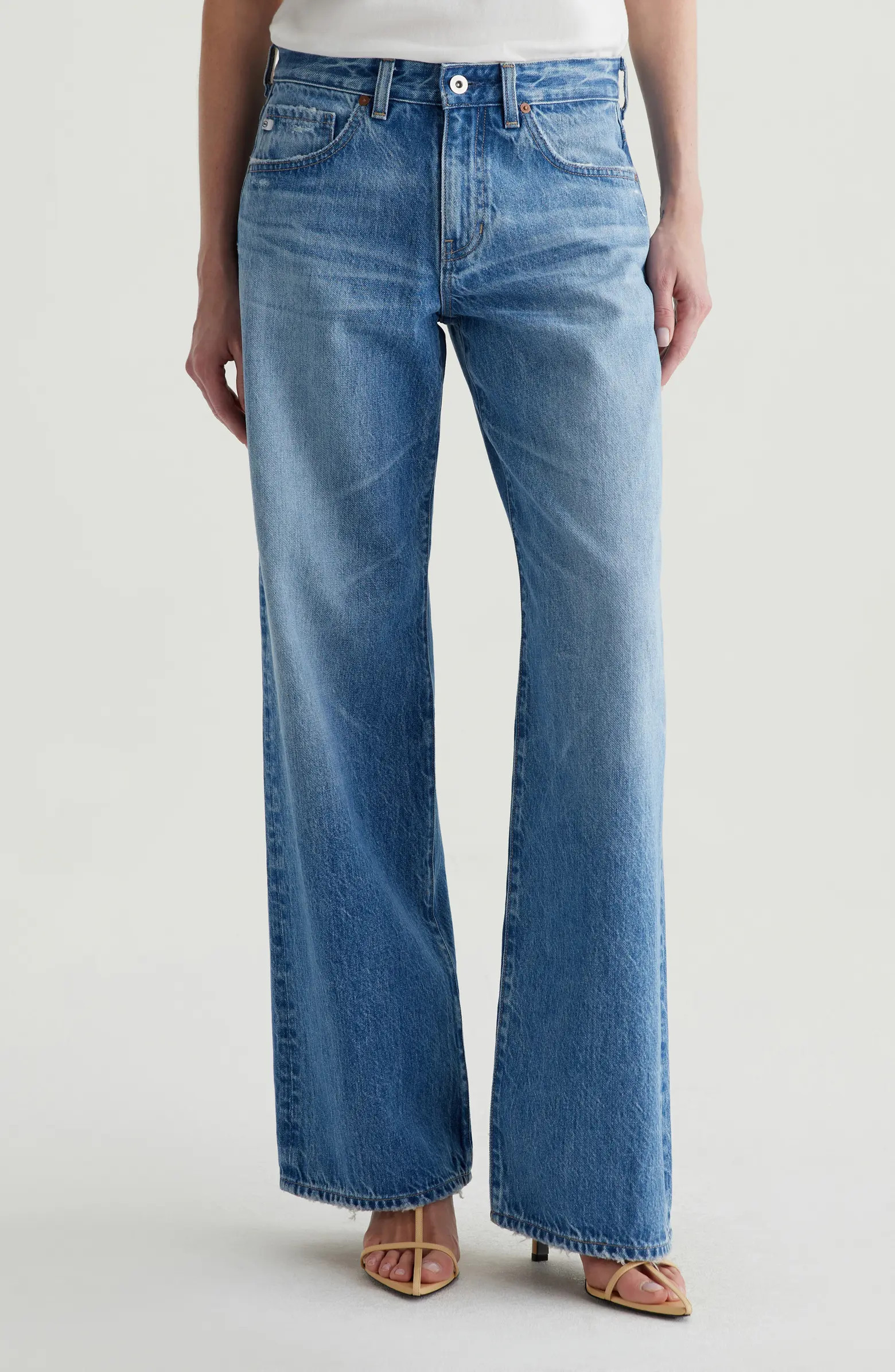 AG Adria Low Rise Baggy Wide Leg Jeans | Nordstrom | Nordstrom