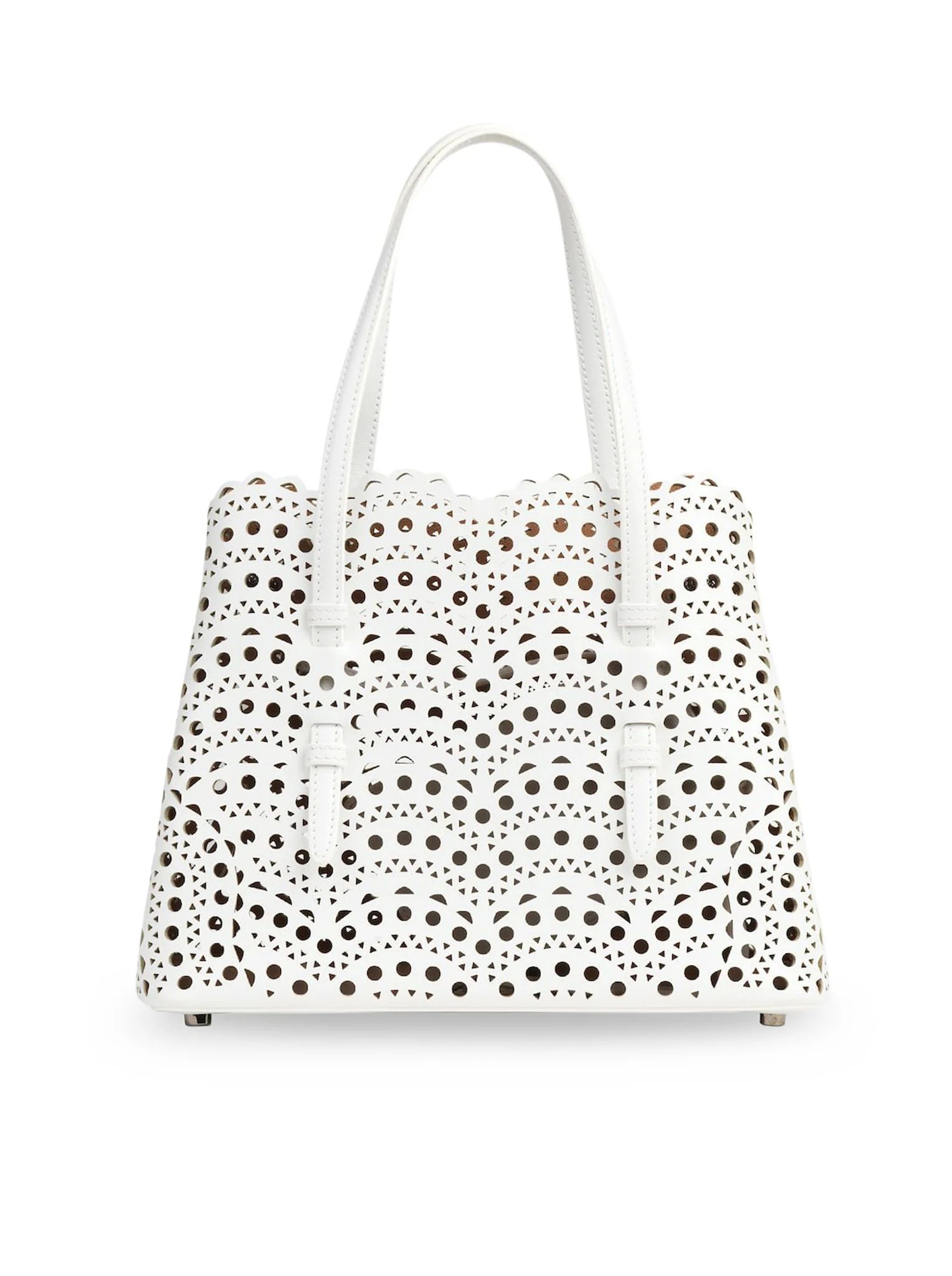 MINA 25 BAG IN LUXURIOUS WAVE CALF LEATHER - Alaia - Woman | Suitnegozi INT