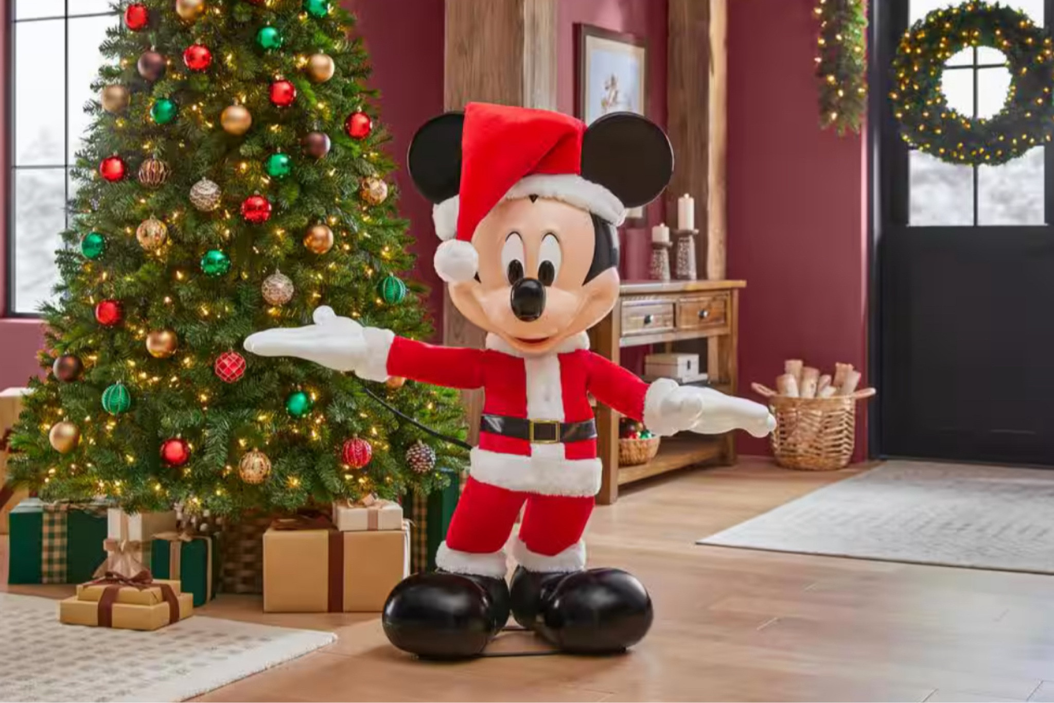 Mickey Mouse Christmas Home Decor is out at The Home Depot! Perfect for a Disney loving family this holiday season! 

#LTKSeasonal #LTKHome